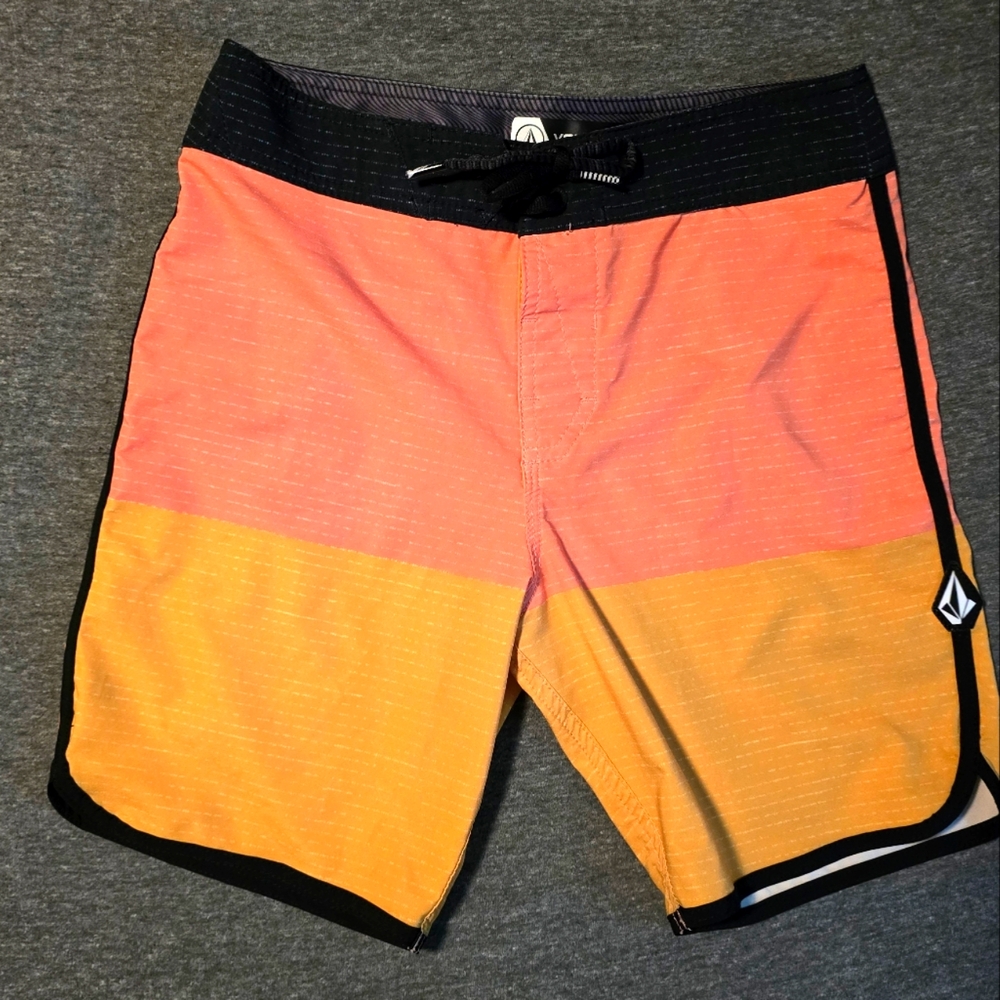 Boys size 27 Volcom trunks